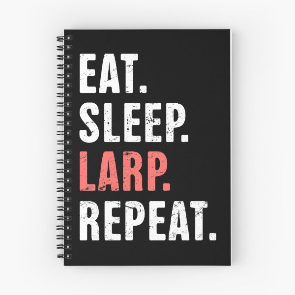 Item preview, Eat. Sleep. LARP. Repeat.  Funny LARP Design  designed and sold by ANITAENKOWSKI.