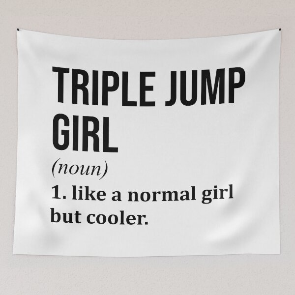 Item preview, Triple Jump Girl Definition designed and sold by XCIV.