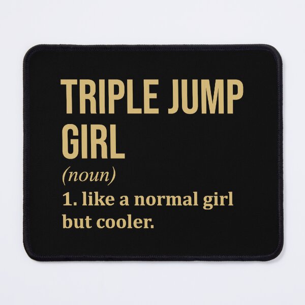 Item preview, Triple Jump Girl Definition in Gold designed and sold by XCIV.