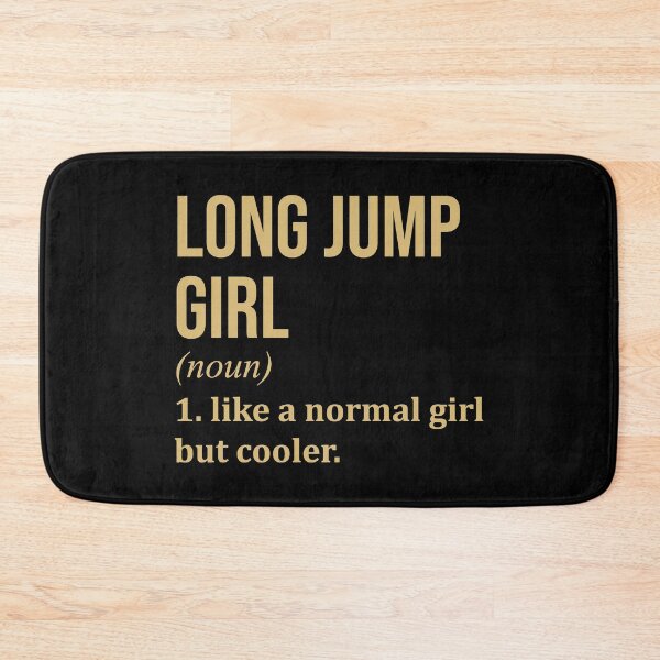 Item preview, Long Jump Girl Definition in Gold designed and sold by XCIV.