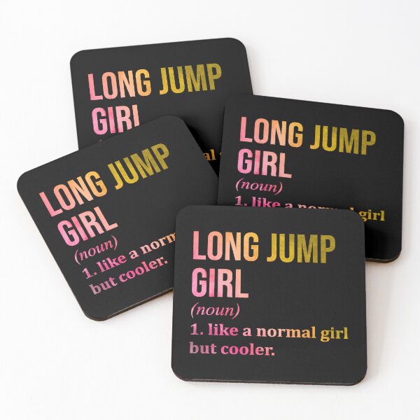 Item preview, Long Jump Girl Definition in Watercolor designed and sold by XCIV.