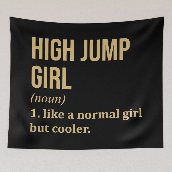 Item preview, High Jump Girl Definition in Gold designed and sold by XCIV.
