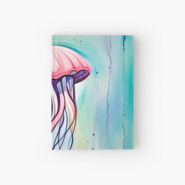 Rainbow Jellyfish Hardcover Journal