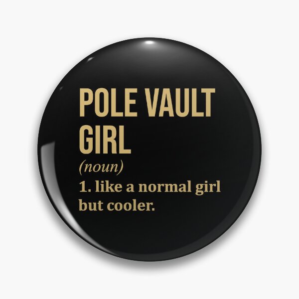 Item preview, Pole Vault Girl Definition in Gold designed and sold by XCIV.