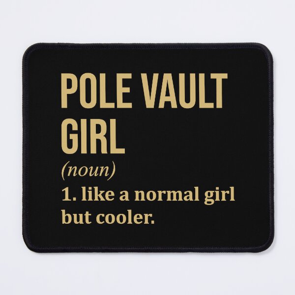 Item preview, Pole Vault Girl Definition in Gold designed and sold by XCIV.