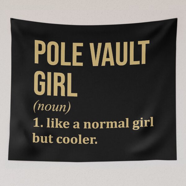 Item preview, Pole Vault Girl Definition in Gold designed and sold by XCIV.