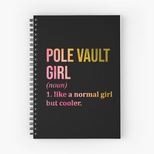 Item preview, Pole Vault Girl Definition in Watercolor designed and sold by XCIV.
