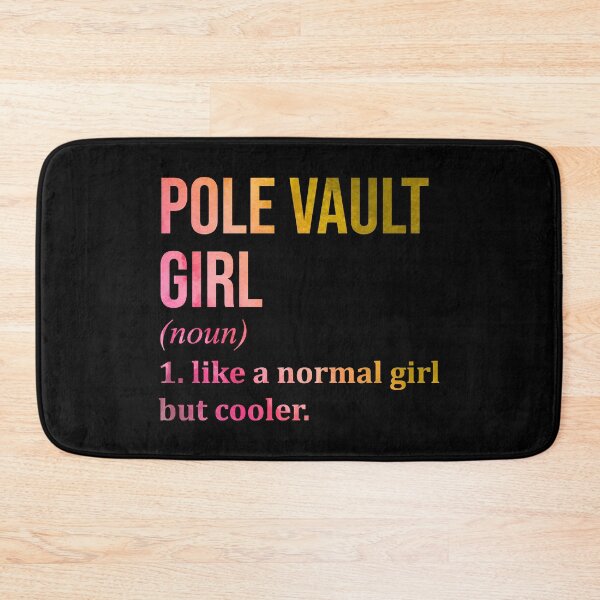 Item preview, Pole Vault Girl Definition in Watercolor designed and sold by XCIV.