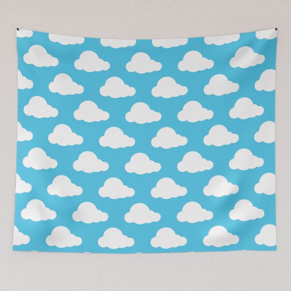 Item preview, Cute Cloud Aesthetic Pattern designed and sold by AbhithaAlfred.