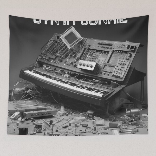 Item preview, Synth Junkie 3 designed and sold by Creative Shed Designs.