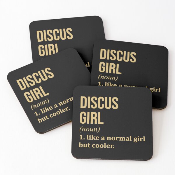 Item preview, Discus Girl Definition in Gold designed and sold by XCIV.
