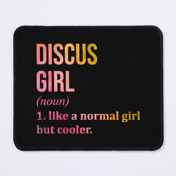 Item preview, Discus Girl Definition in Watercolor designed and sold by XCIV.