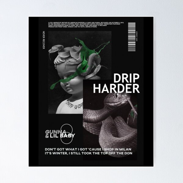 Itrend Album Cover Lil Baby & Gunna: Drip Harder Music Matte Finish Poster  Paper Print - Animation & Cartoons posters in India - Buy art, film,  design, movie, music, nature and educational