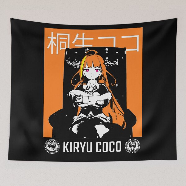 Item preview, Hololive Kiryu Coco Chairman designed and sold by DazzleStoreArt.