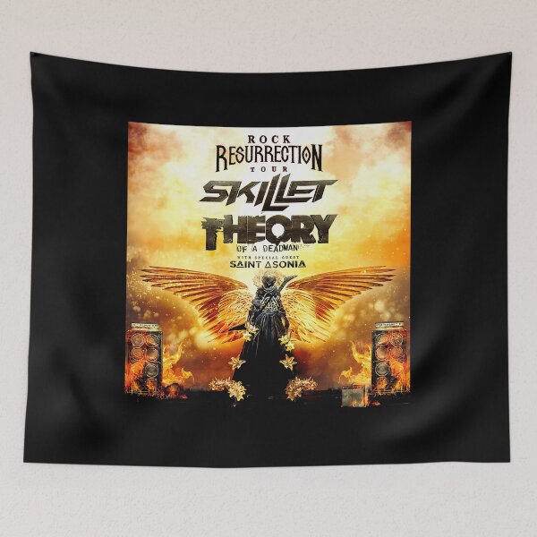 Item preview, Skillet Theory Of A Deadman Tour 2023 lulu1 designed and sold by ReyLowStyle.
