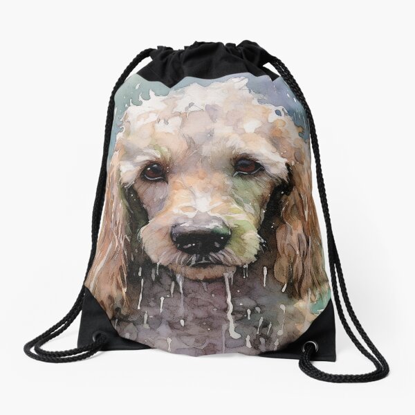 Poodle Drawstring Bags for Sale | Redbubble