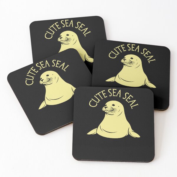 Item preview, Cute Seal - Khaki designed and sold by Soulemotion.