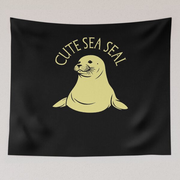 Item preview, Cute Seal - Khaki designed and sold by Soulemotion.
