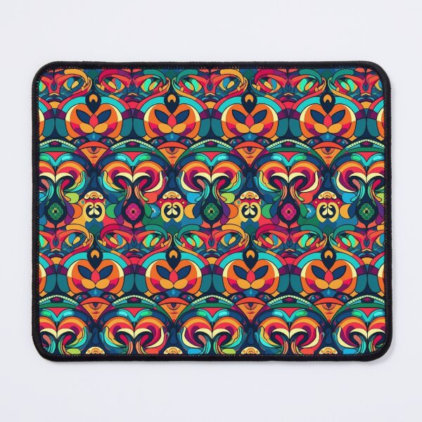 Item preview, Colorful psychedelic pattern designed and sold by Digital Dreamtales.