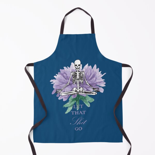 Item preview, Copy of Let that shit go with the skeleton (Purple Flower) designed and sold by PriestArt.