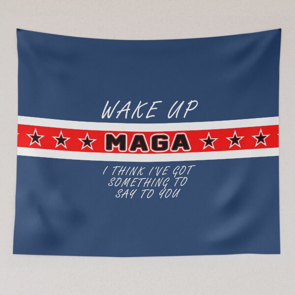 Item preview, Wake Up Maga - Rod Stewart Parody designed and sold by Fanarchist.