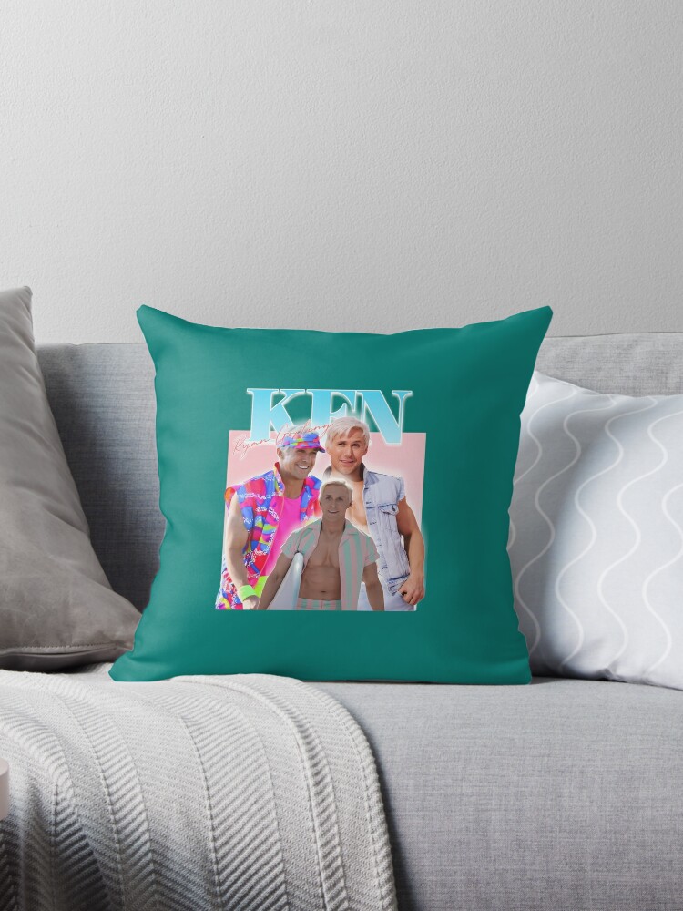 we love Ryan Gosling , Ken from the barbie movie | Throw Pillow