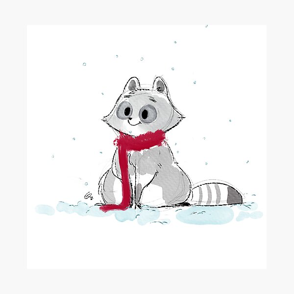 Item preview, Winter Raccon designed and sold by heris91.
