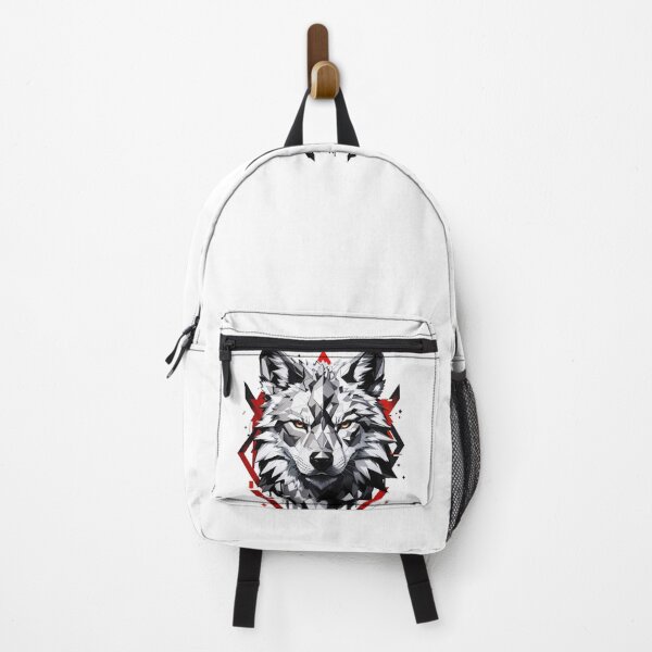 Item preview, geometric wolf designed and sold by irosh madushan.