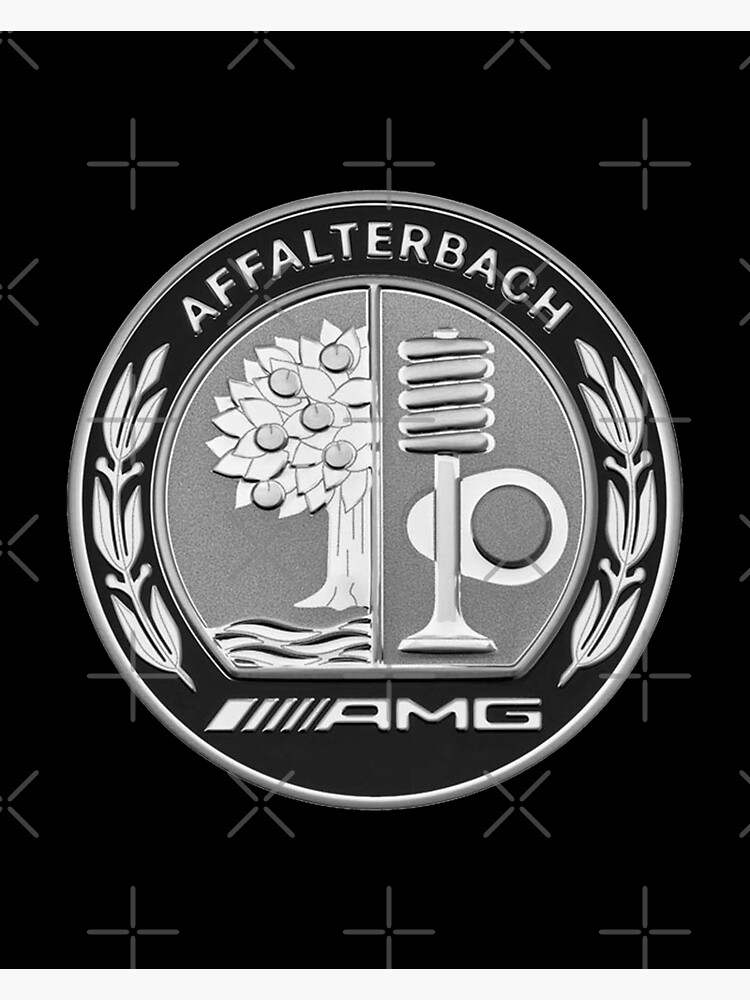 Mercedes Benz Affalterbach AMG Mount Front Hood Emblem Badge