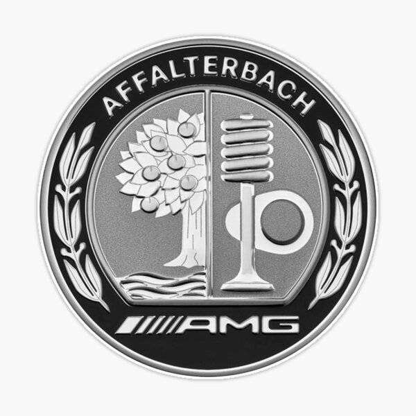 Affalterbach AMG Grey Logo Sticker for Sale by IlaSchowalter