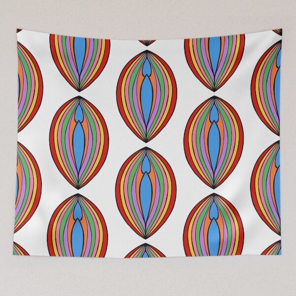 Item preview, Rainbow Vulva  designed and sold by Tammie  Sharp.