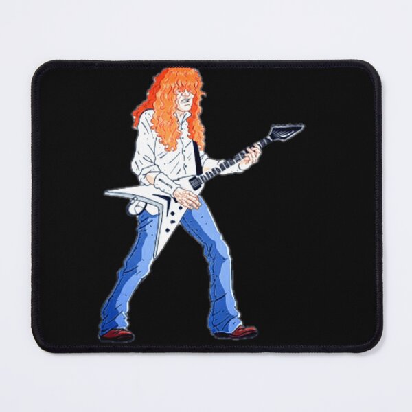 Item preview, Cartoon Dave Mustaine designed and sold by Shiraeuter.
