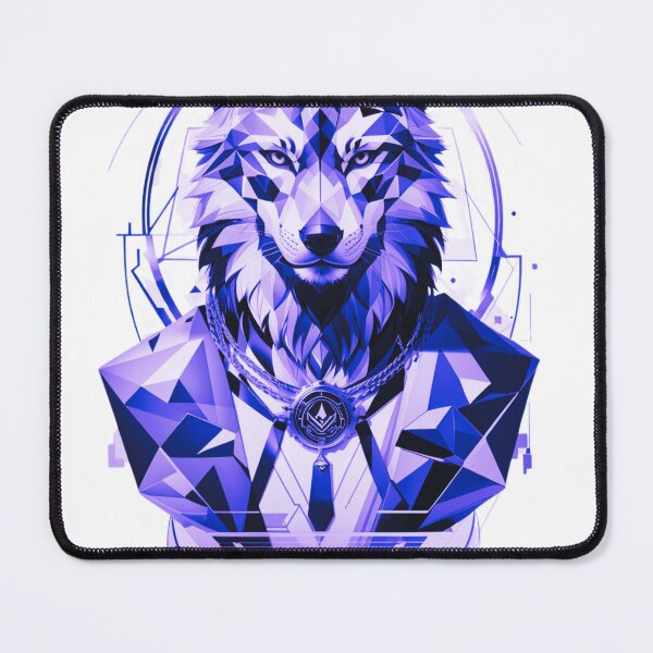 Item preview, geometric wolf  designed and sold by irosh madushan.