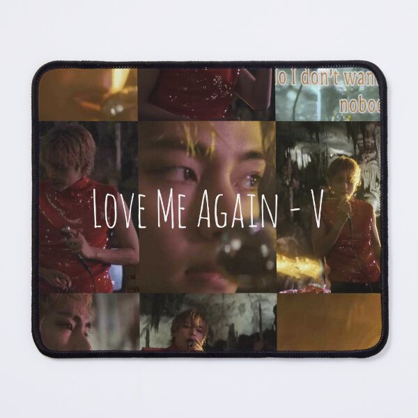 Item preview, Love Me Again by V Taehyung of BTS designed and sold by ArtRaftPro.