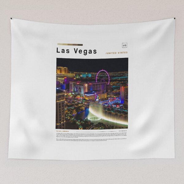Item preview, Las vegas  poster landscape designed and sold by paulrommer.