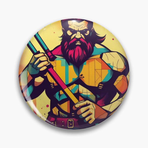 Item preview, Pop Art Fantasy Art - Barbarian designed and sold by LordoftheGeeks.