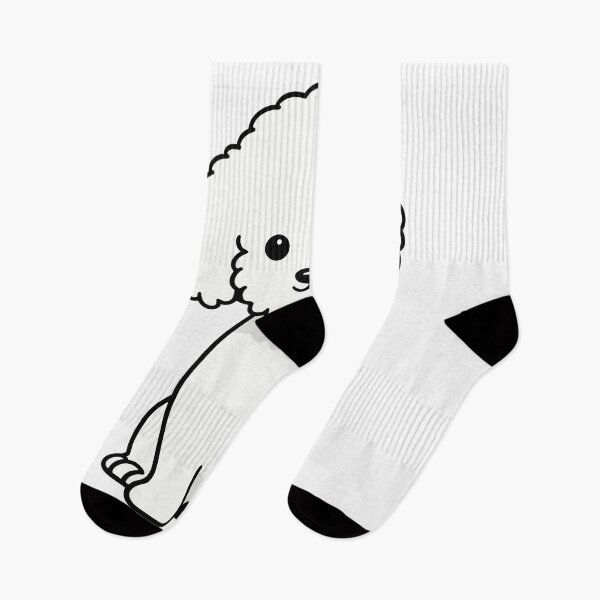 Item preview, Cute Bichon Frise Dog - Minimalist art designed and sold by TheHellSong.