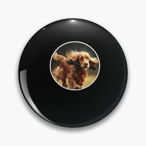 Item preview, Cocker Spaniel Art, Running Dog Lover designed and sold by Logiamerch.