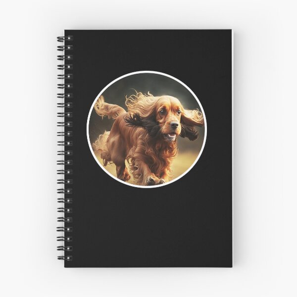 Item preview, Cocker Spaniel Art, Running Dog Lover designed and sold by Logiamerch.