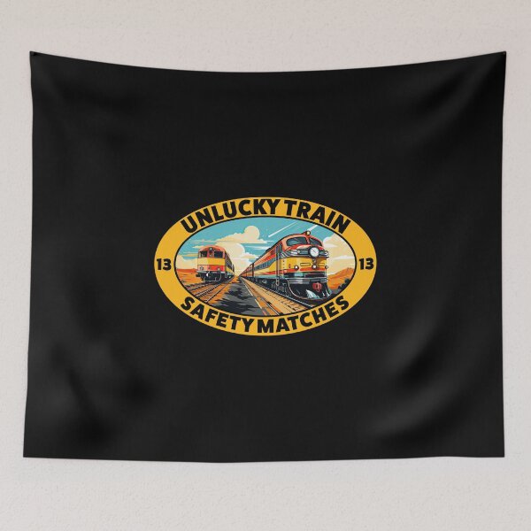 Item preview, Unlucky Train - Safety Matches designed and sold by Totalthrive.