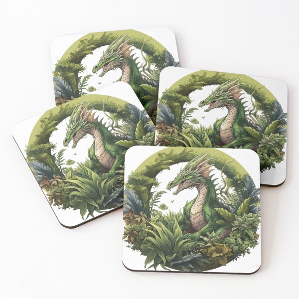 Item preview, Verdant Harmony: Plant Dragon's Serenade Art designed and sold by Christian Weiss.