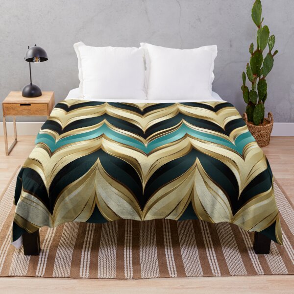 Item preview, Metallic Symphony: Captivating Zigzag Patterns designed and sold by NekoAviatrix.