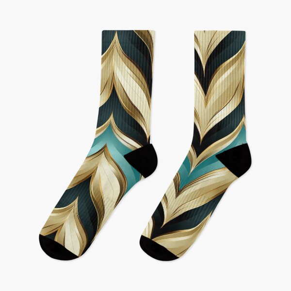 Item preview, Metallic Symphony: Captivating Zigzag Patterns designed and sold by NekoAviatrix.