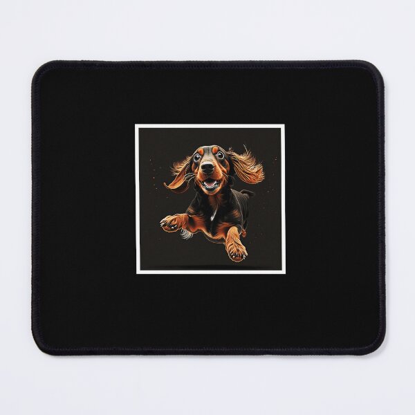 Item preview, Cute Playful Dachshund Dog, Wiener Dog, Love Dogs designed and sold by Logiamerch.