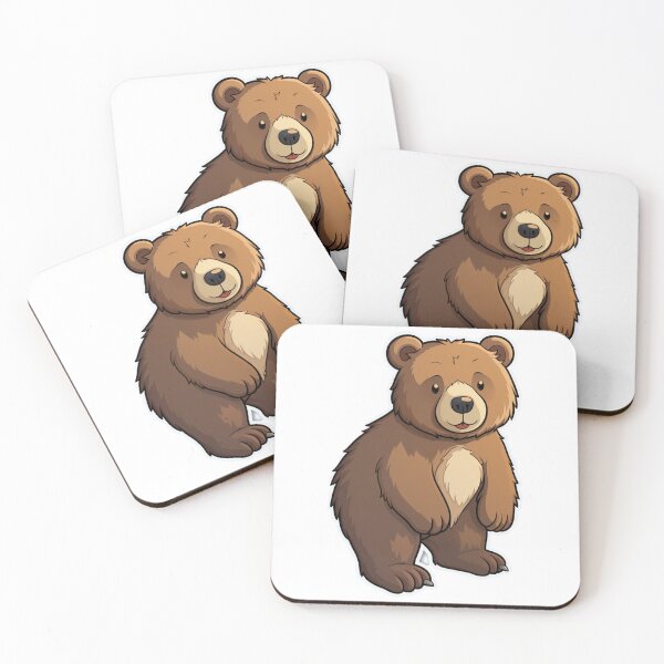 Item preview,  Bear grazer brown bear cute  designed and sold by Socool101.