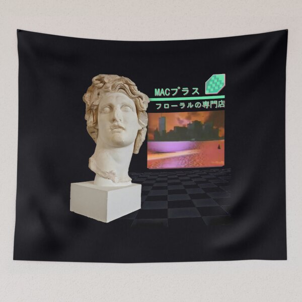 Item preview, Floral Macintosh Plus Graphic	 designed and sold by pyckiskkoi64.