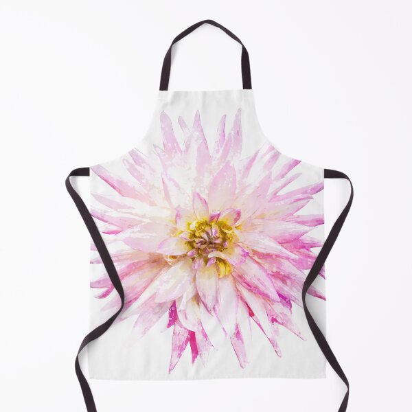 Item preview, Pink Dahlia flower art designed and sold by Metmehome.