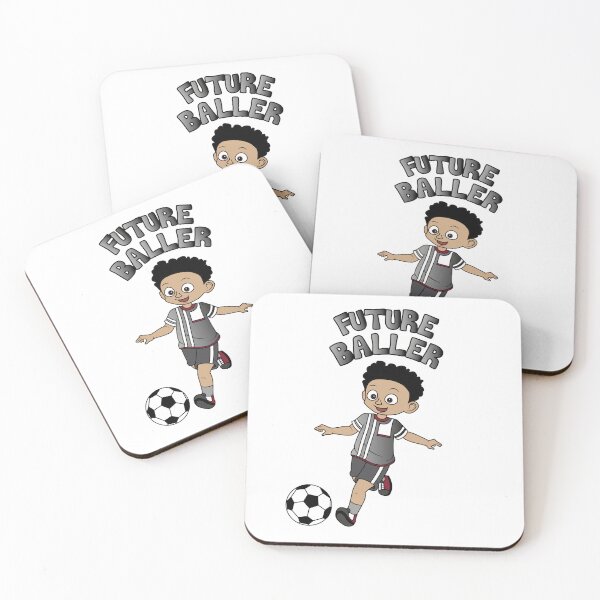 Item preview, 'Future Baller' (With curly afro) designed and sold by ThingsByNin.