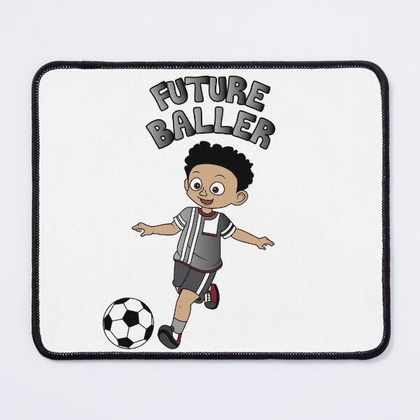 Item preview, 'Future Baller' (With curly afro) designed and sold by ThingsByNin.