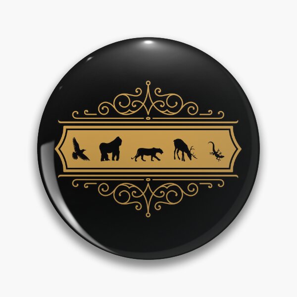Item preview, Ark Animals Vintage Emblem Board Games designed and sold by pixeptional.